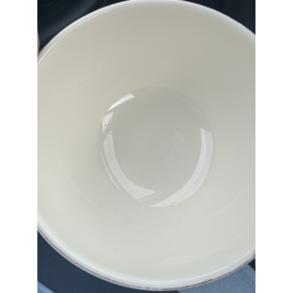 Matceramica Venice White Cereal/serving Bowl Made in Portugal 7.25" Round - Picture 3 of 8